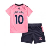 Everton Anthony Gordon #10 Udebanesæt Børn 2022-23 Kortærmet (+ Korte bukser)